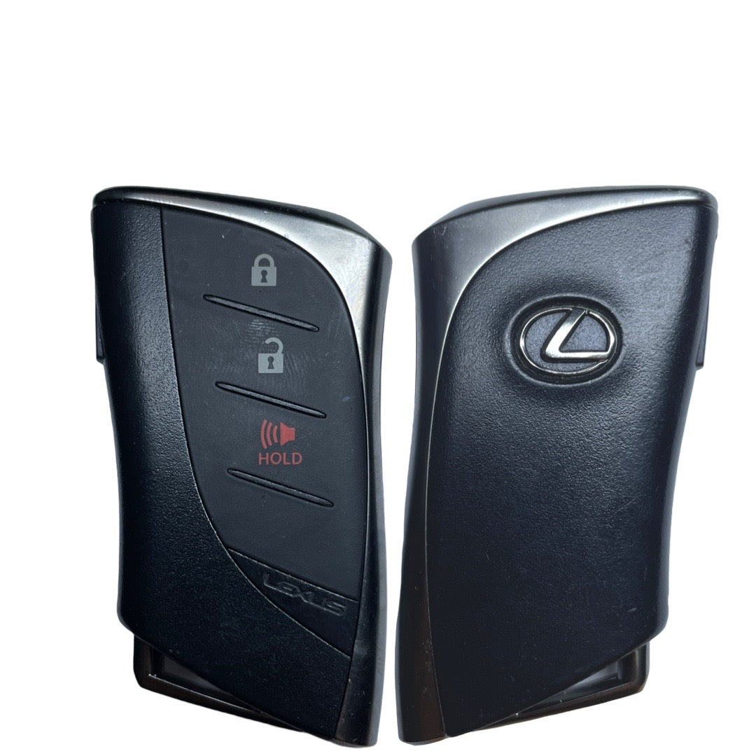 2020-2024 Lexus UX200 UX250h / 3-Button Smart Key / PN: 8990H-76100 / HYQ14FBZ (OEM Refurbished Tango Only)
