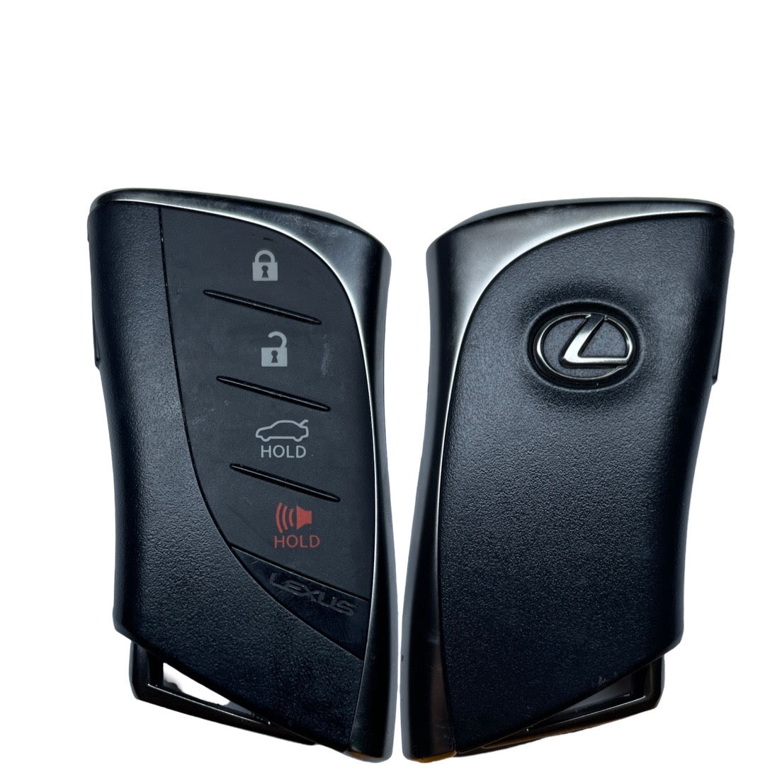 2020-2023 Lexus ES250 ES350 / 4-Button Smart Key / PN: 8990H-06021 / HYQ14FBZ (OEM Refurbished Tango Only)