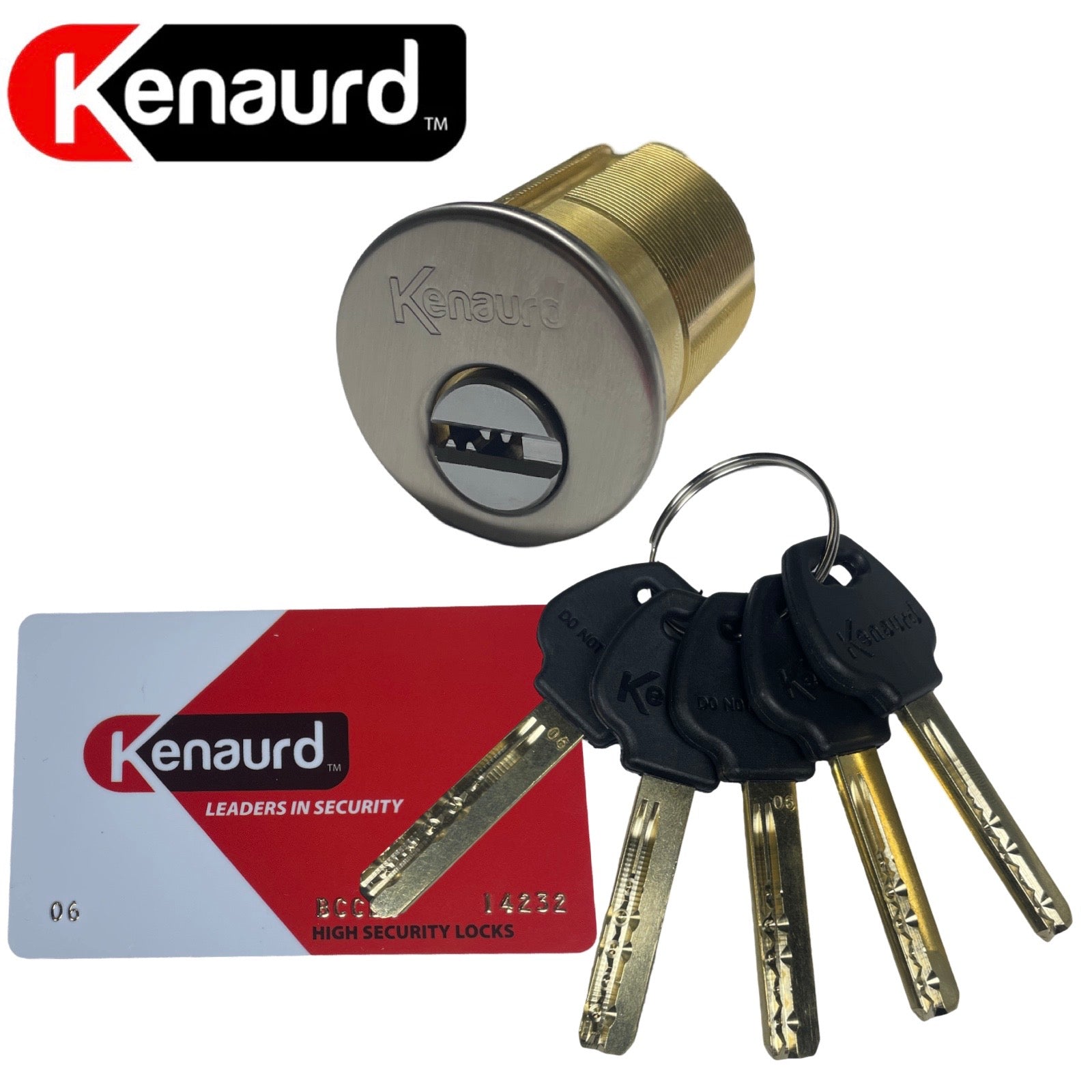 Key Controlled - Mortise Cylinder- 1-1/2" -US26D - Satin Chrome