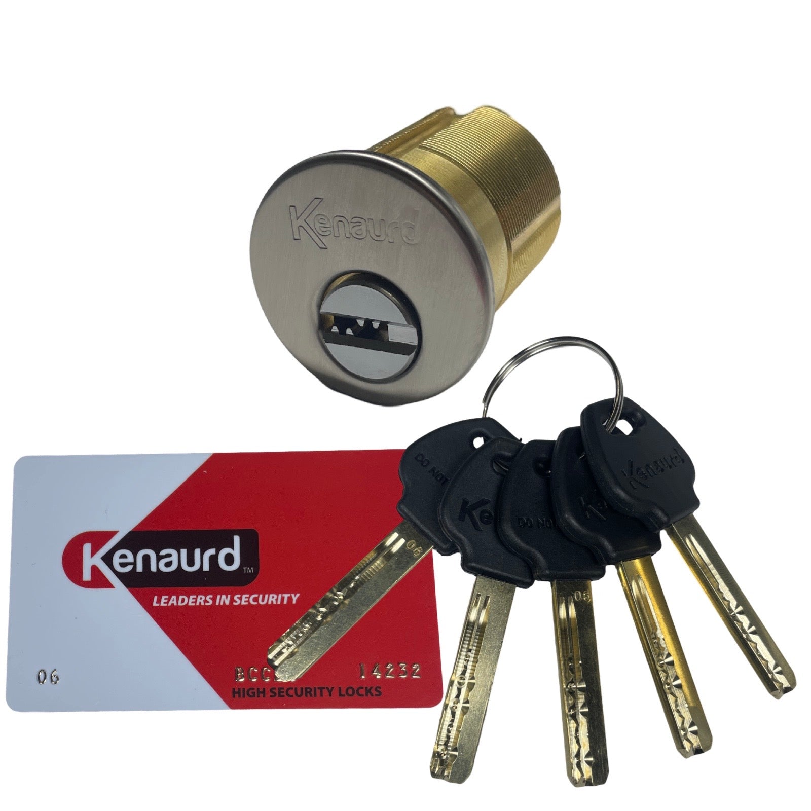 Key Controlled - Mortise Cylinder- 1-1/2" -US26D - Satin Chrome