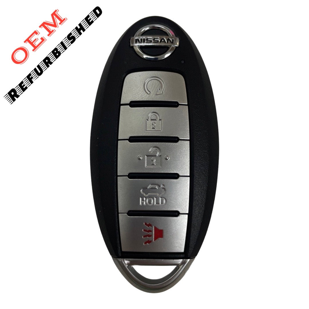 2016-2018 Nissan Maxima / Altima / 5-Button Prox Smart Key / PN: 285E3-4RA0B / KR5S180144014 (IC 204)(OEM Refurb)