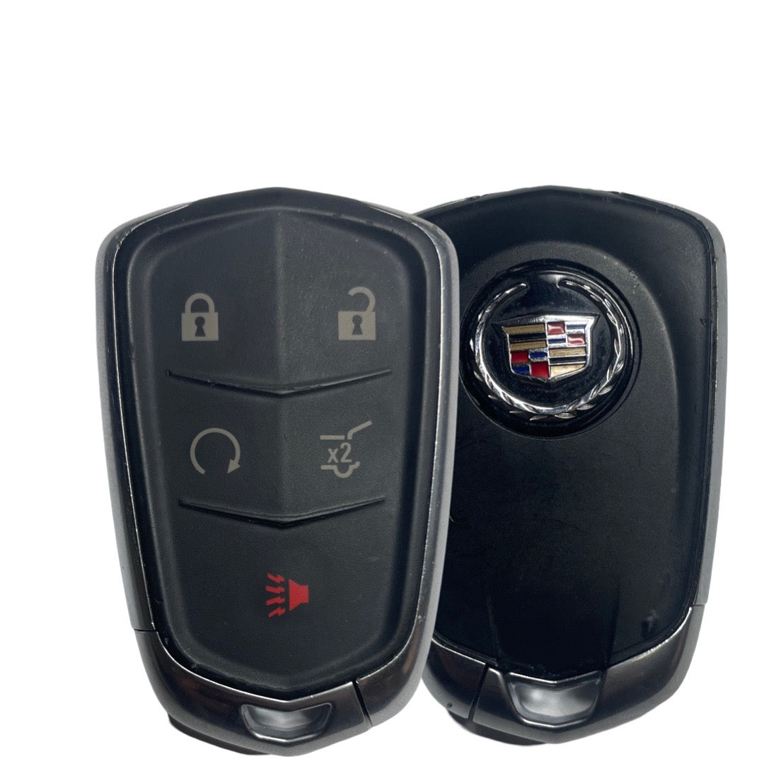 2015-2016 Cadillac SRX / 5-Button Smart Key / PN: 13598528 / HYQ2AB (OEM Refurbished)