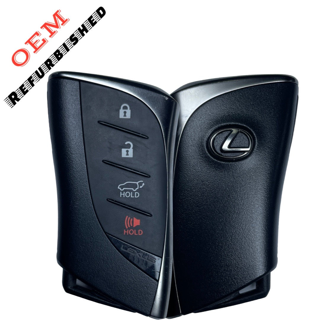 2022 Lexus NX350H / 4-Button Smart Key / PN: 8990H-F6100 / HYQ14FLC (OEM REFURBISHED TANGO ONLY))