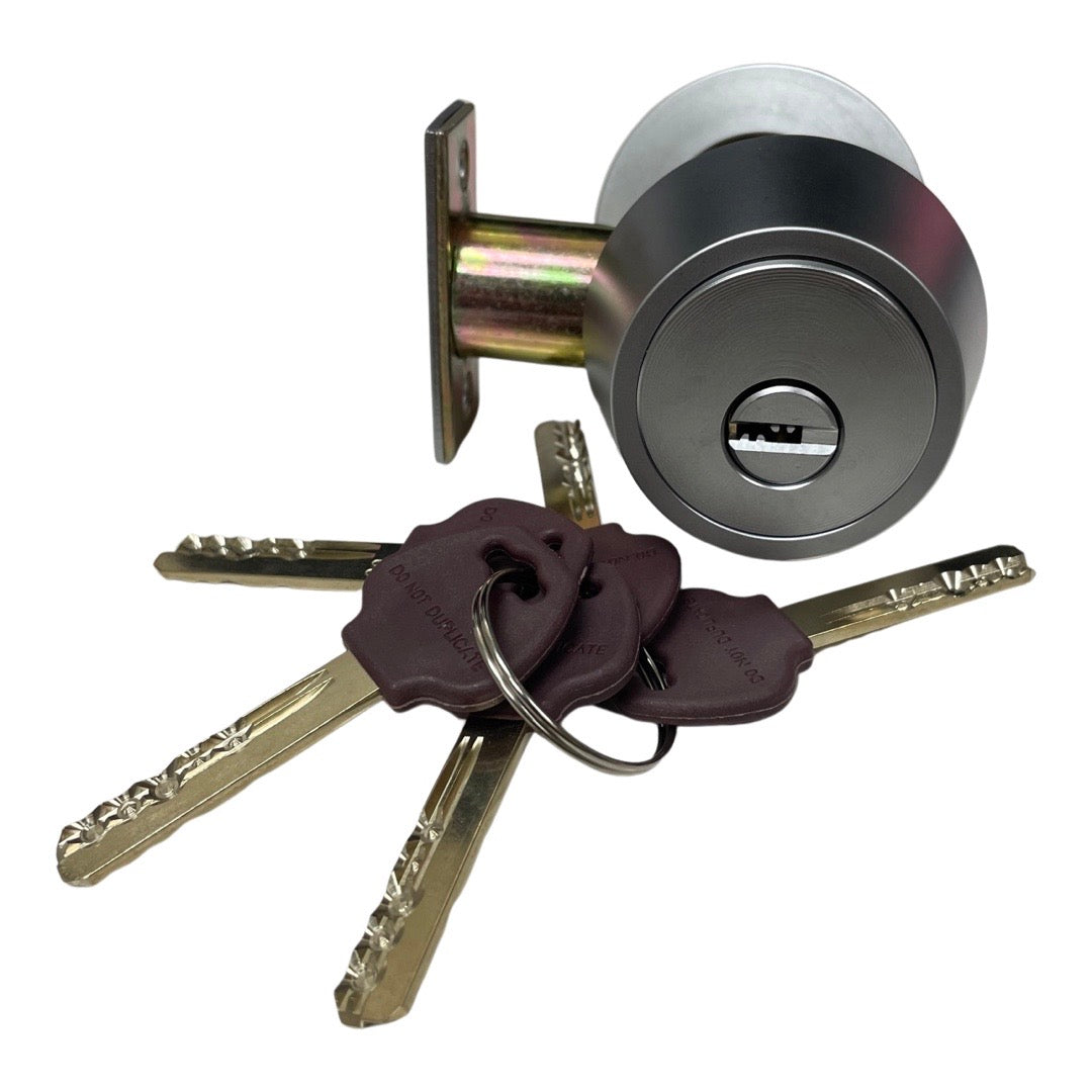 Key Controlled - Deadbolt - 26D - Satin Chrome - Grade 1