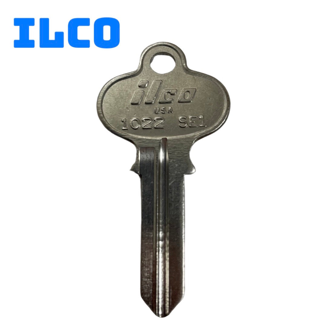 Ilco -1022-SE1 SEGAL Key Blank - Nickle