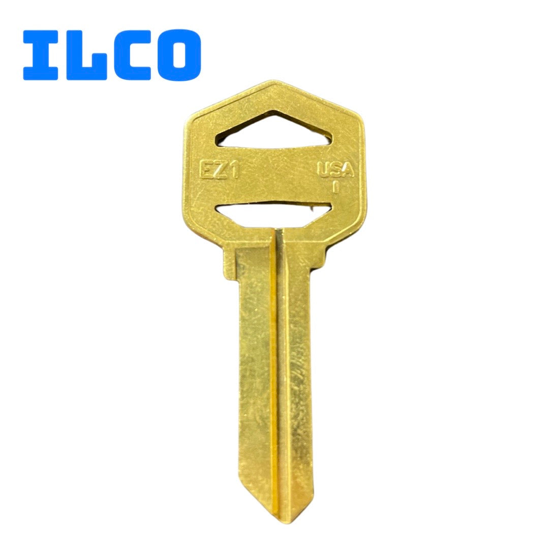 Ilco - EZ1-BR IMPORTED LOCKS Key Blank