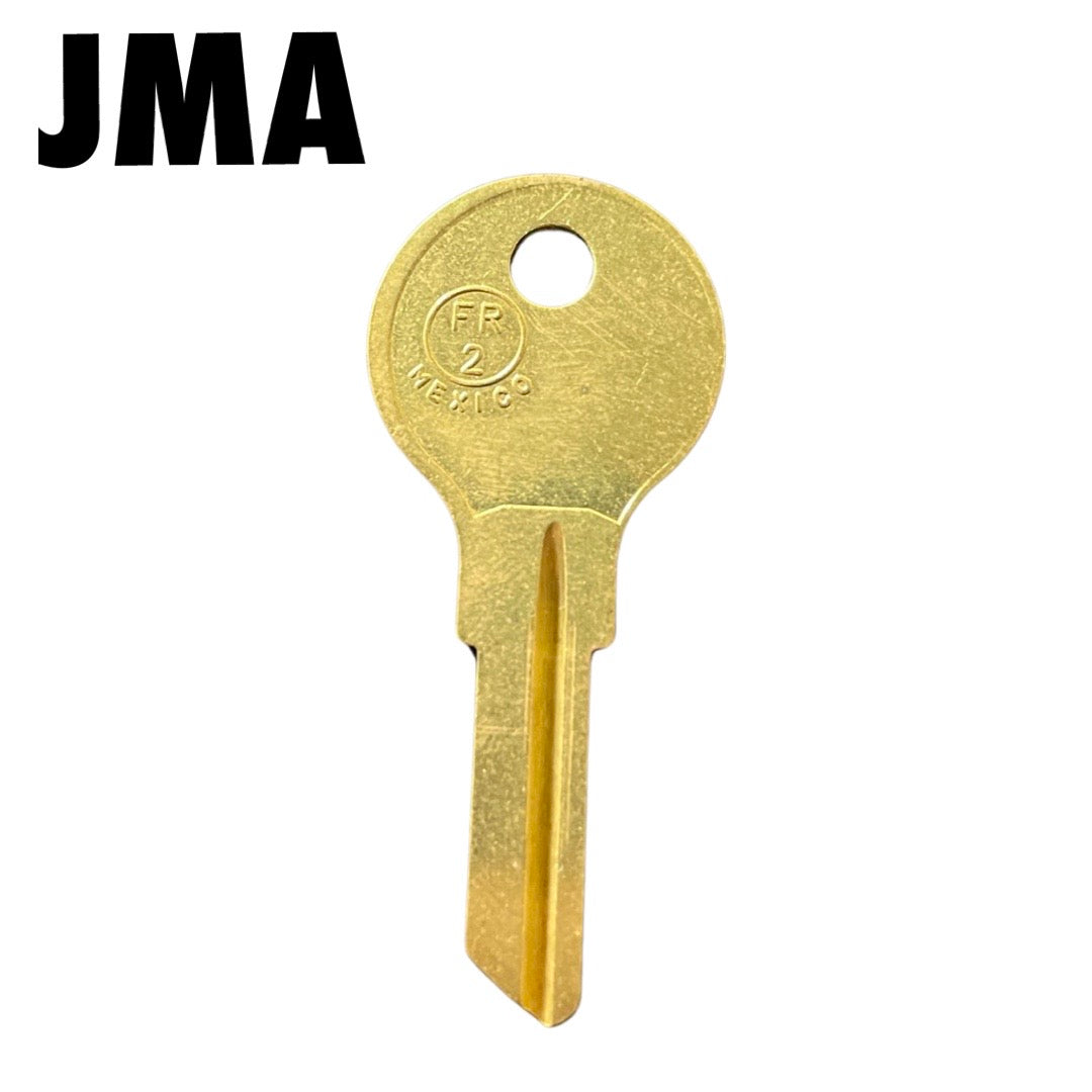 FR2 / L54G 6-Wafer Fort / CompX Key - Brass
