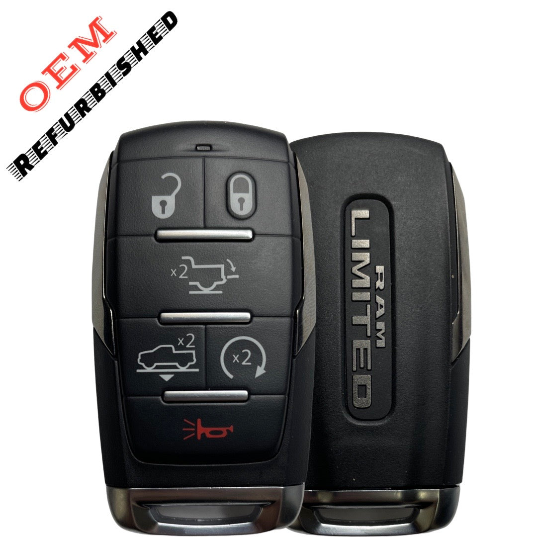 2019-2023 Ram 1500 Pickup (Limited) / 6-Button Smart Key / PN: 68442917AB / OHT-4882056 (OEM Refurb)