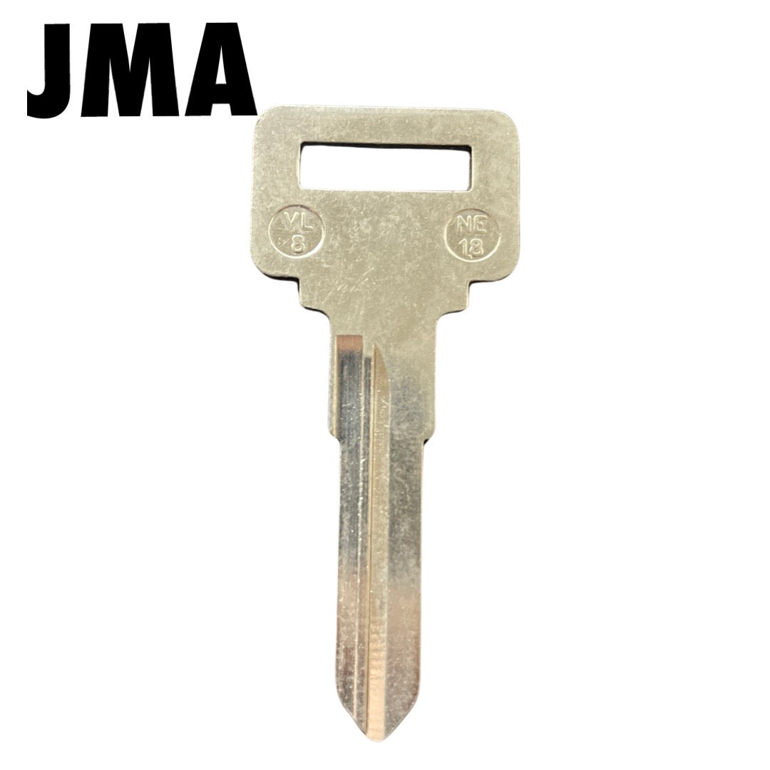JMA - NE18 / VL8 / X140 Volvo Mechanical Key