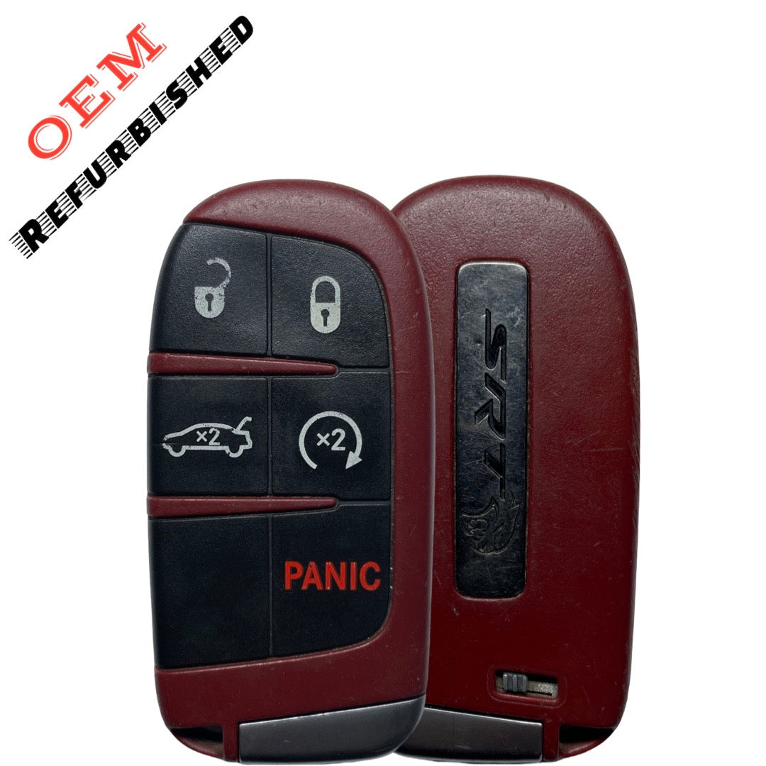 2019-2024 Dodge Charger Challenger SRT / 5-Button Smart Key / Full Power / PN: 68394203AA / M3N-40821302 (OEM Refurb)