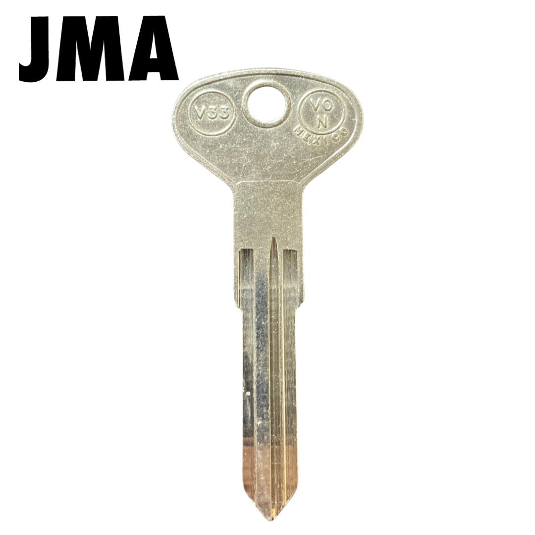 Uncut Key Blank | Volkswagen | V33, X110-JMA