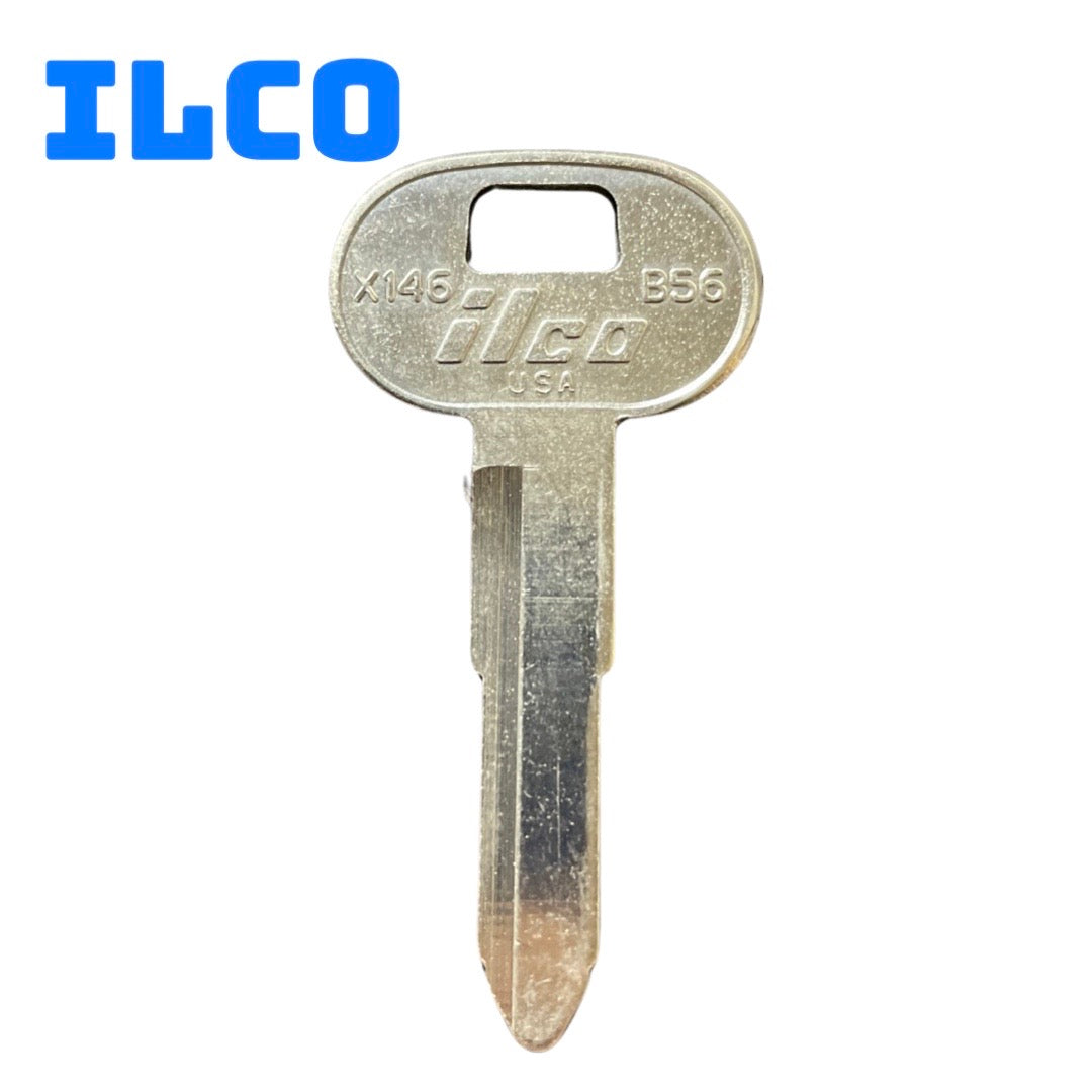 Ilco X146 (B56) Key Blank : General Motors, Toyota