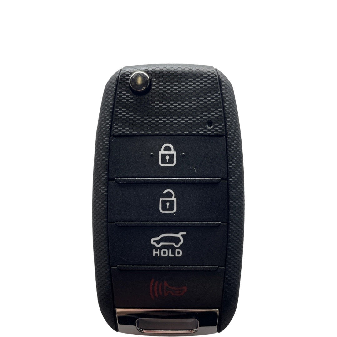 2014-2019 Kia Soul / 4-Button Flip Key / Gen 2 PS / PN: 95430-B2100 / OSLOKA-875T (AFTERMARKET) ﻿