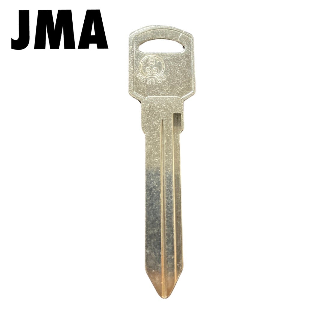 JMA - GM-25 - B89 - P1107 - GM - Metal Key Blank