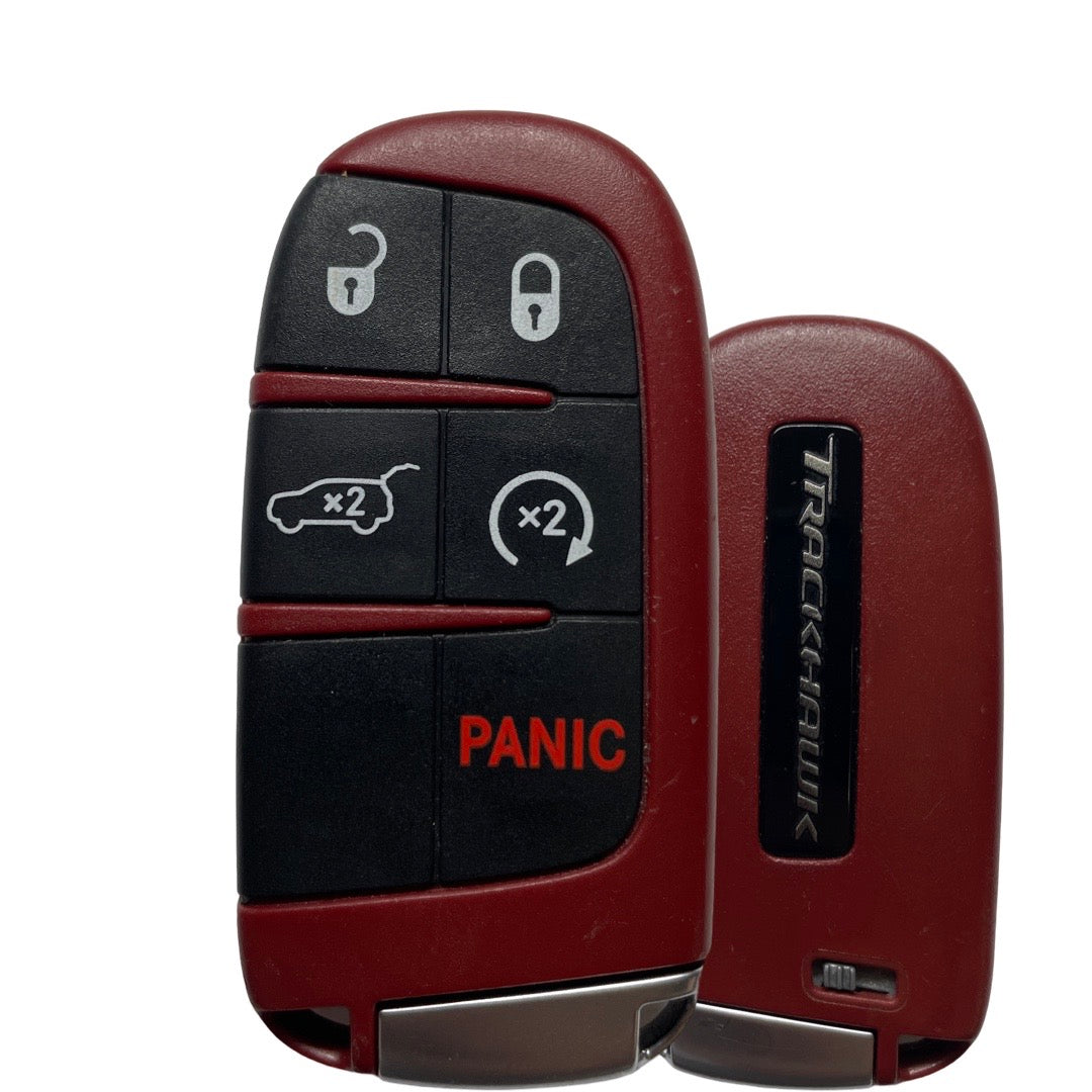 2015-2022 Jeep Grand Cherokee Trackhawk / 5-Button Smart Key / PN: 68340304AA / M3N-40821302 (OEM REFURBISHED))