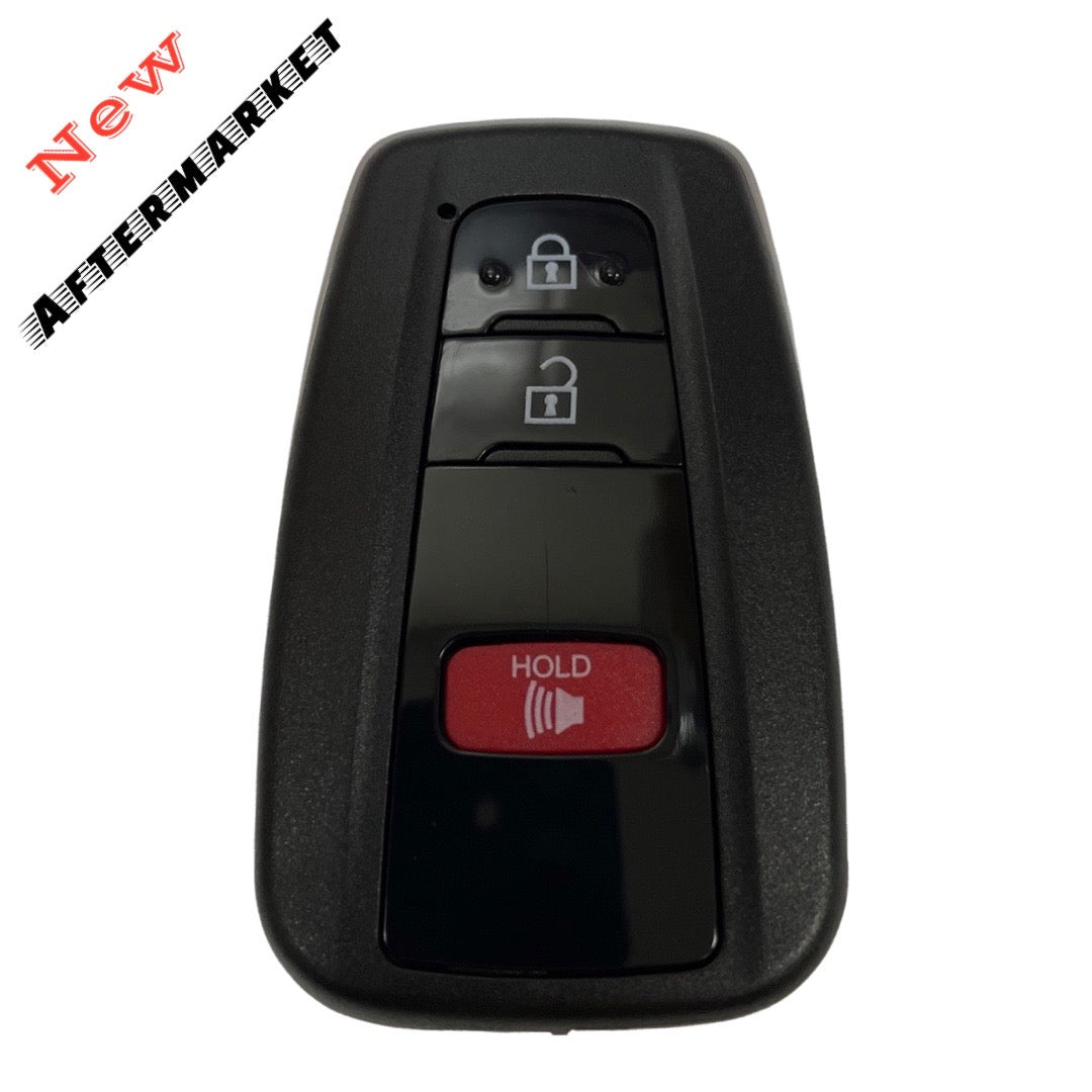 2018-2021 Toyota C-HR / 3-Button Smart Key / MOZBR1ET / 0010 (AFTERMARKET)