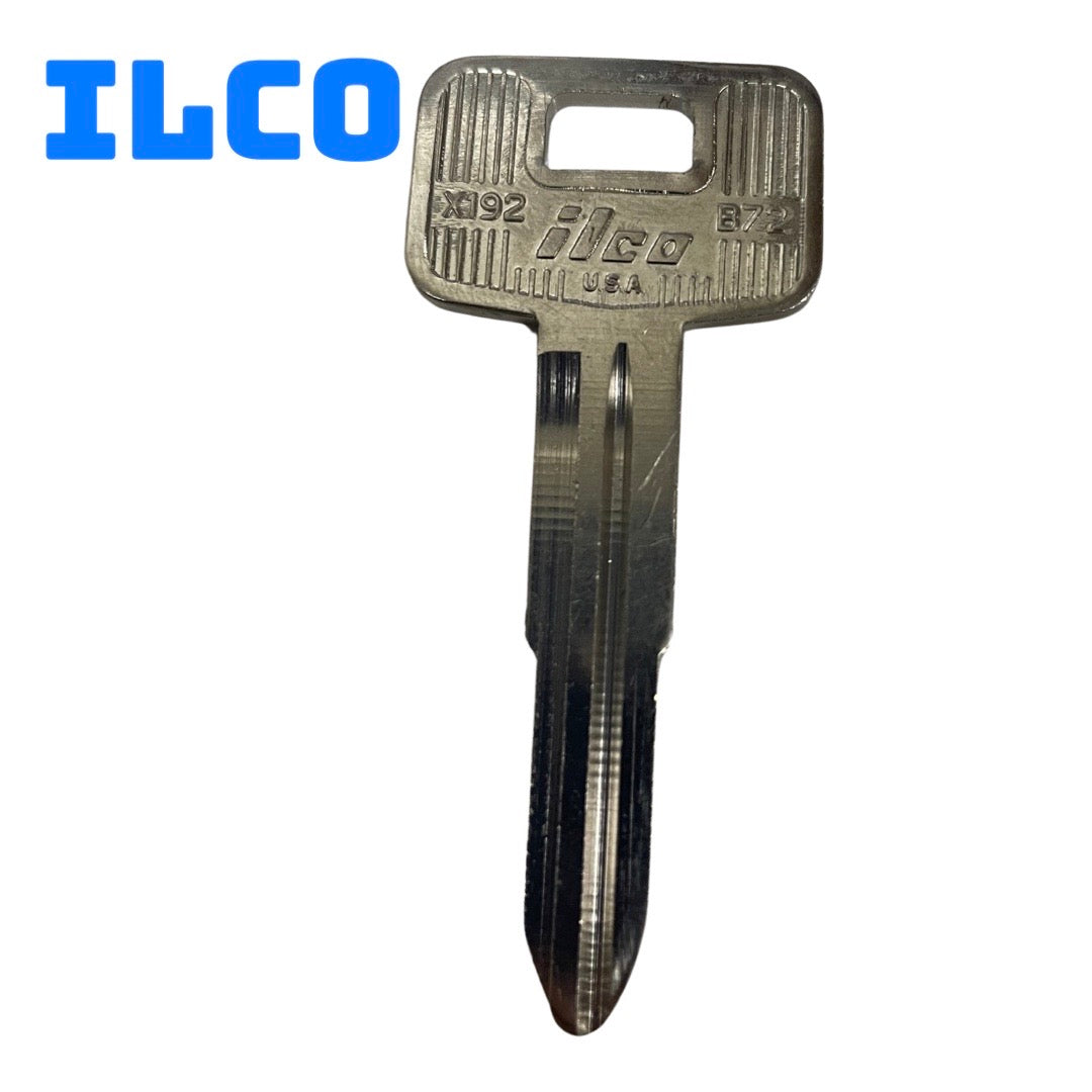 Ilco X192, B72-P (B72) Key Blank