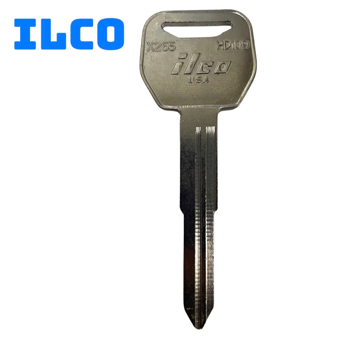 Ilco - HD109 / X265 - Honda - Motorcycle / ATV Key Blank