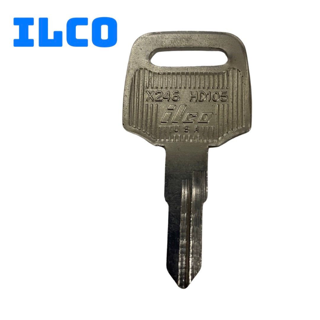 Ilco X246 (HD105) Key Blank : Honda Motorcycles - ADL Hardware