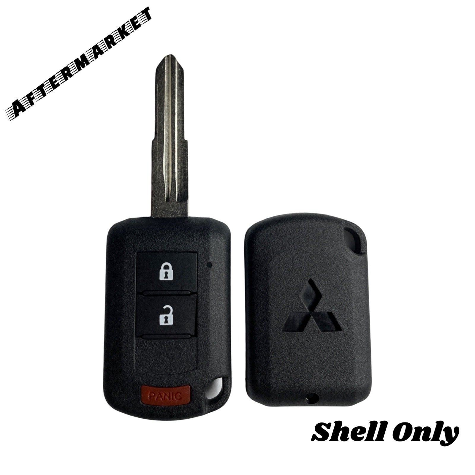 2016 - 2024 Mitsubishi Remote Head Key  SHELL 3 Button MIT3 (AFTERMARKET)