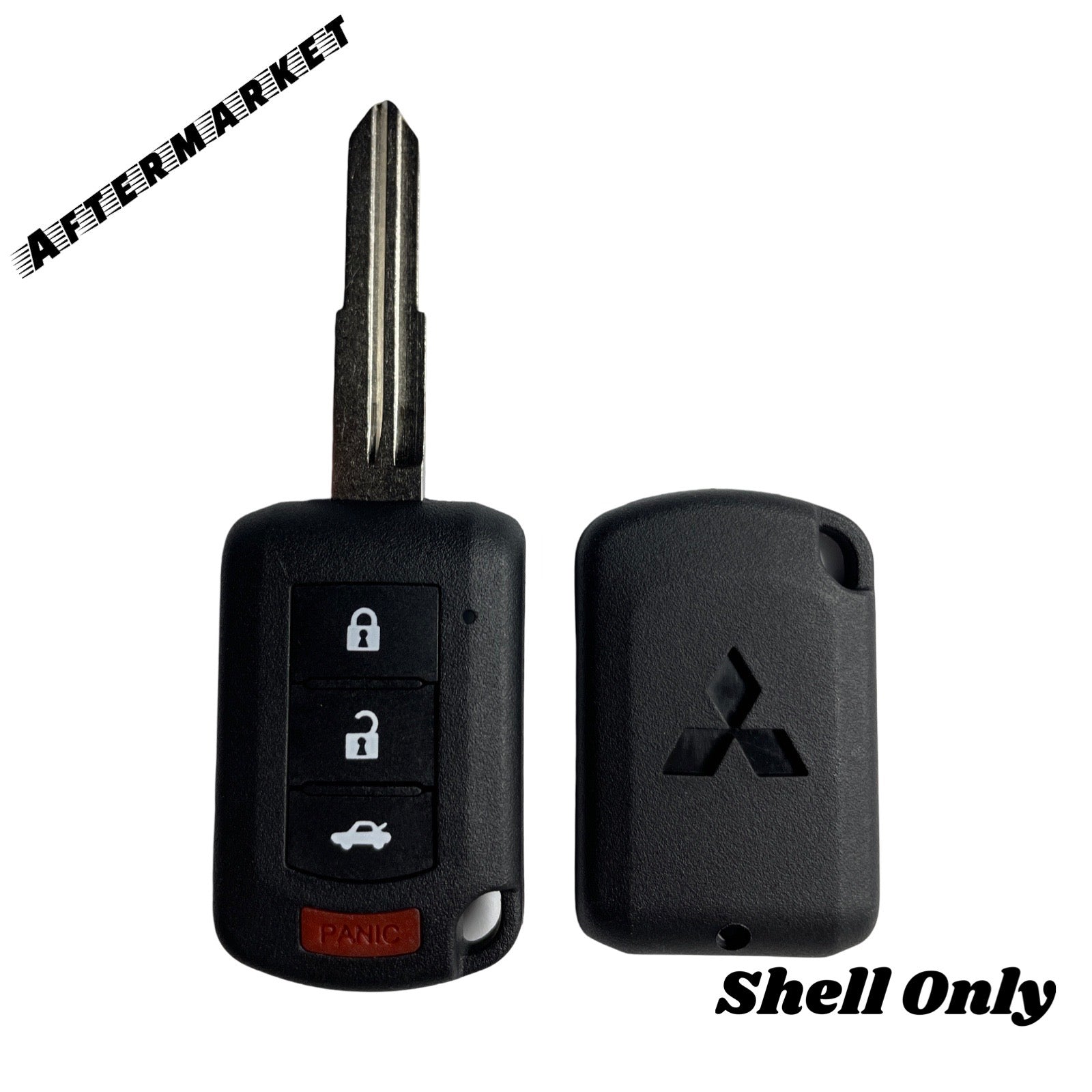 2016 - 2017 Mitsubishi Remote Head Key SHELL 4 Button MIT3 (AFTERMARKET)