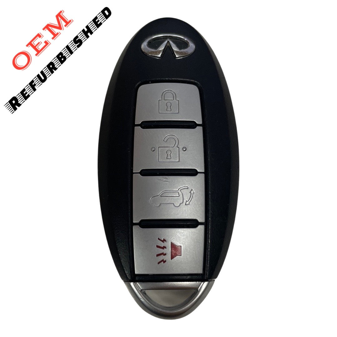 2009-2017 Infiniti / 4-Button Prox Smart Key / PN: 285E3-1CA7A / KR55WK49622 (OEM Refurb)