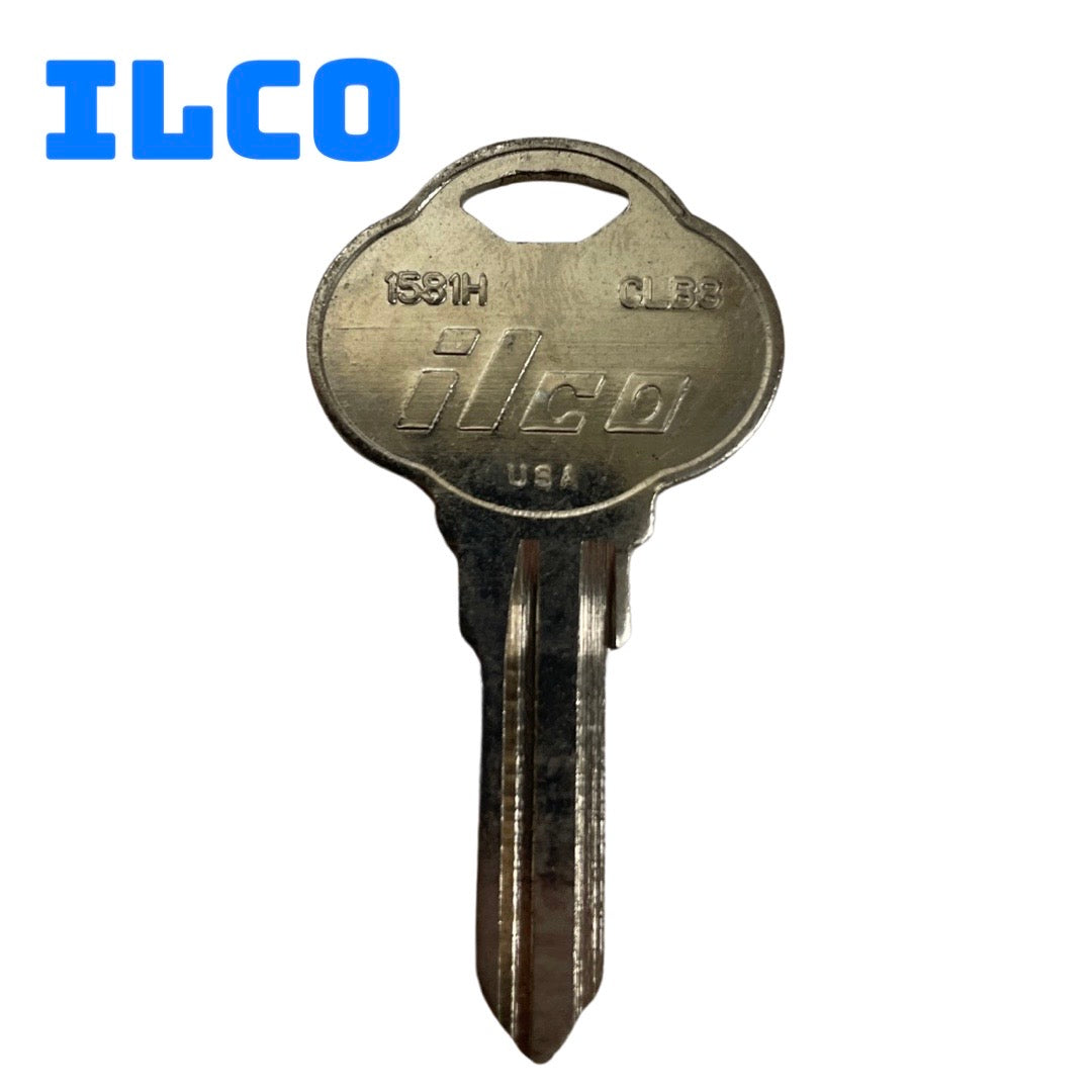 ILCO-CLB8 / CB8 / 1581H Club Key - Nickel