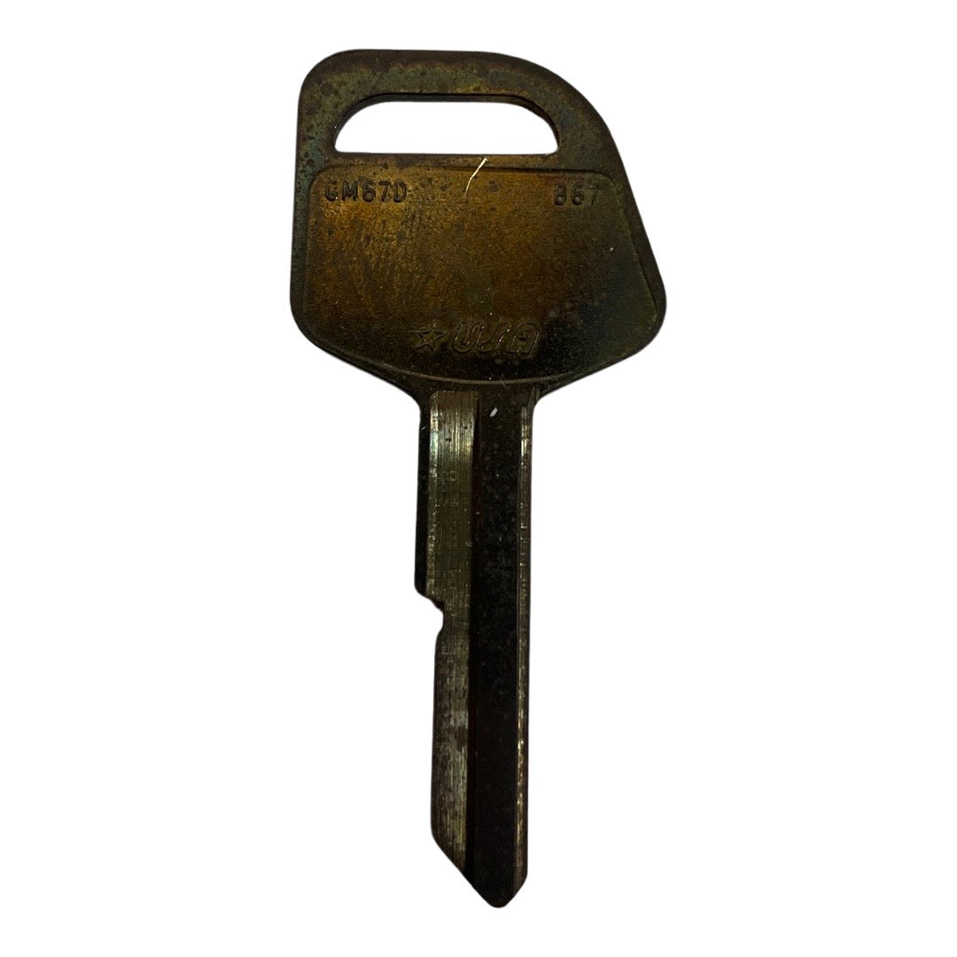 GM B67 / S1098WD Mechanical Key-USA