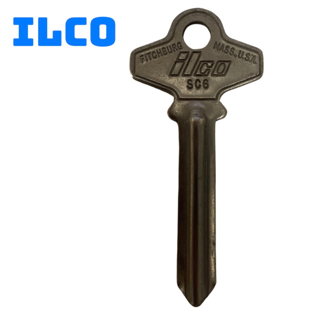 Ilco 1307A, SC6 Key Blank : Schlage - 35-180