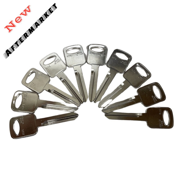H75 - 1196FD - Ford - Metal Key Blank 10 PACK – ADL Hardware