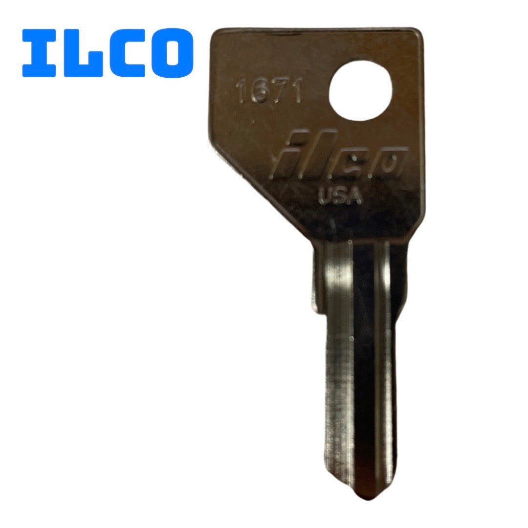 Ilco 1671 Key Blank : Hickory, First Watch