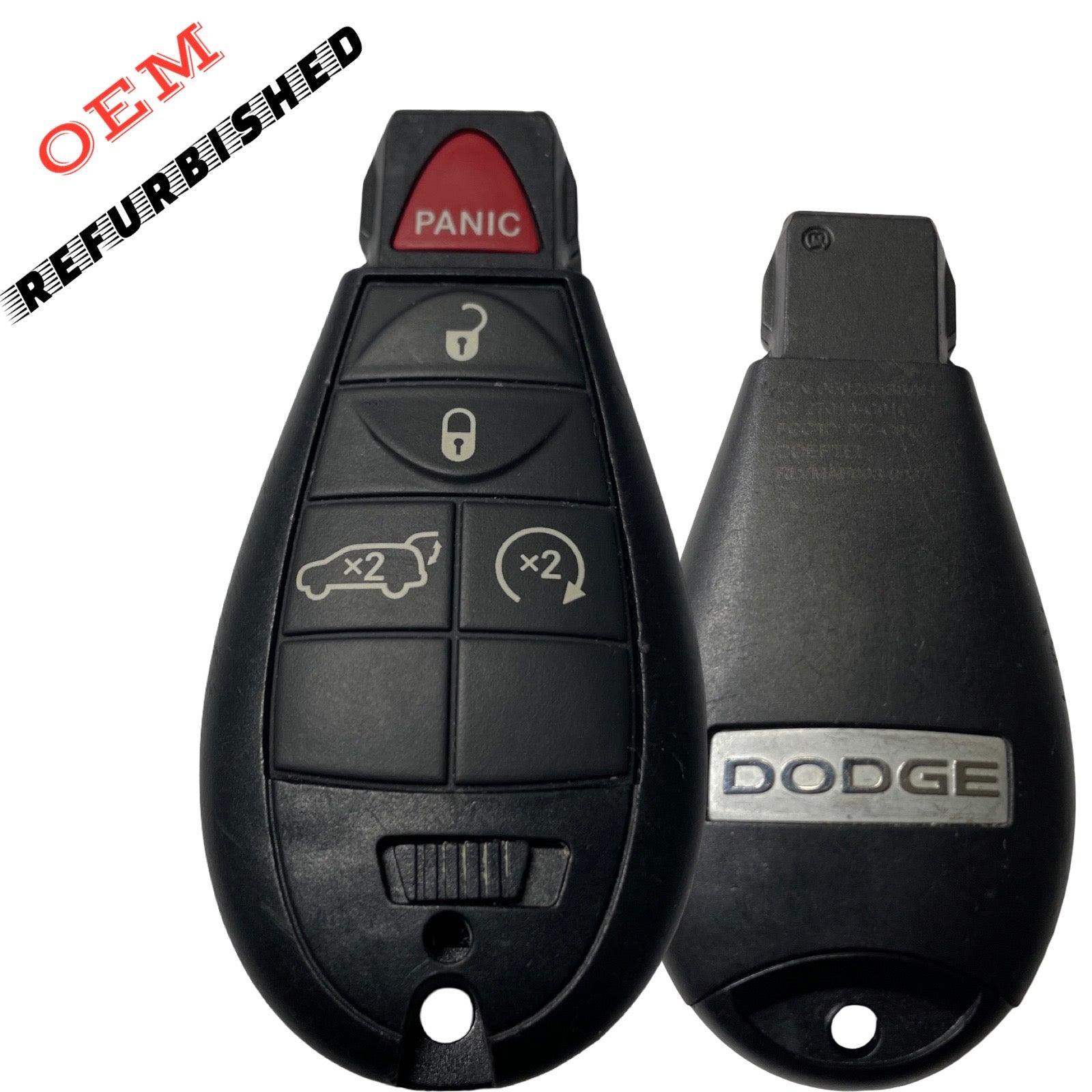 2011-2013 Dodge Durango / 5-Button Fobik Key / PN: 05026538AH / IYZ-C01C / Keyless Go Fobik (OEM Refurb)