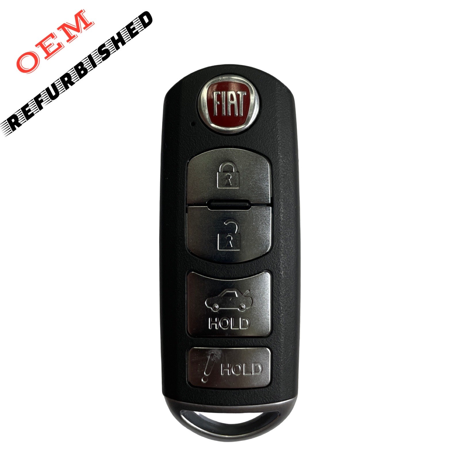 2015-2017 Fiat 124 Spider / 4-Button Smart Key / PN: RLVMISK11-0705 / WAZSKE13D02 (OEM Refurb)