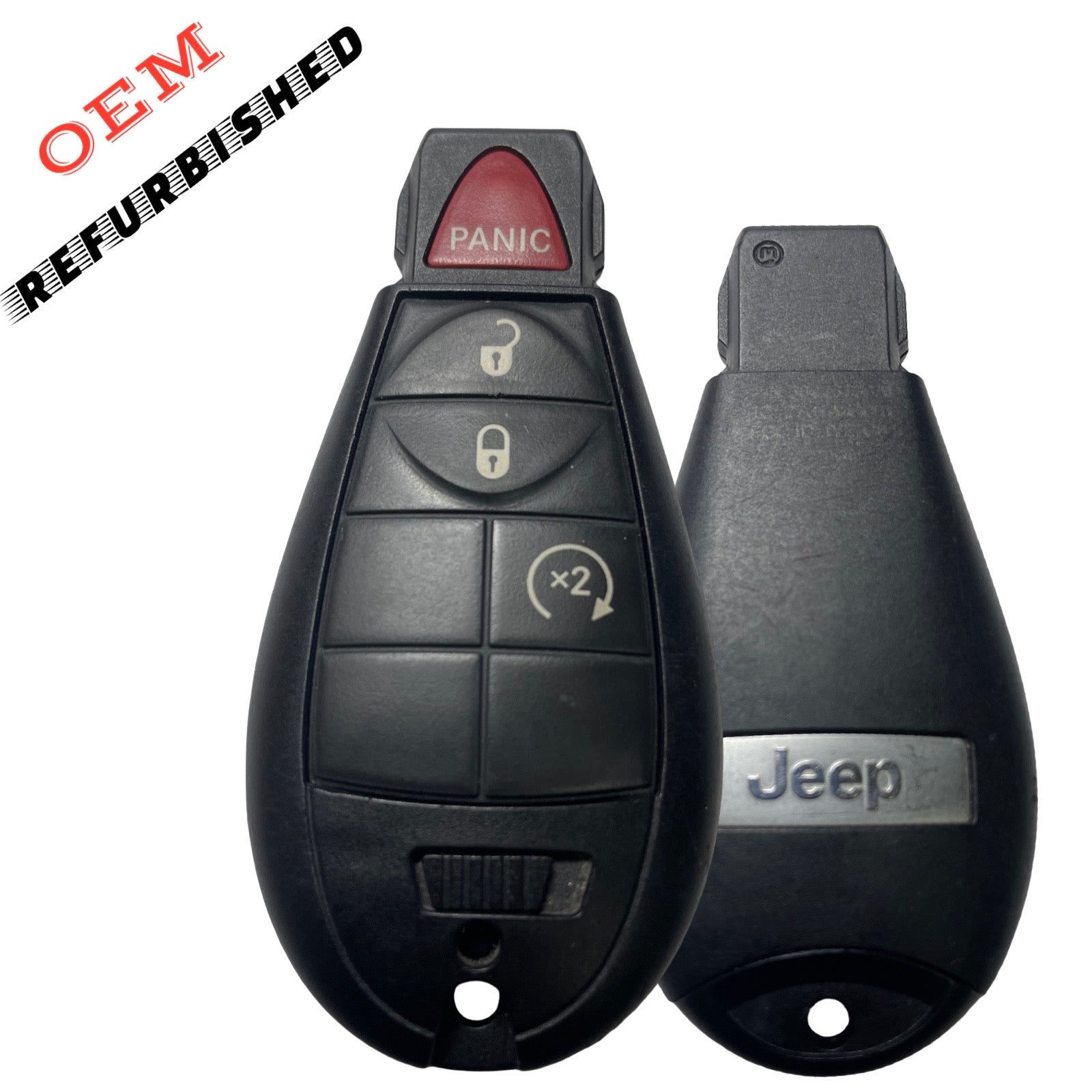 2010-2013 Jeep Grand Cherokee 4-Button Keyless Fob Remote FCC:IYZ-C01C (OEM REFURB)
