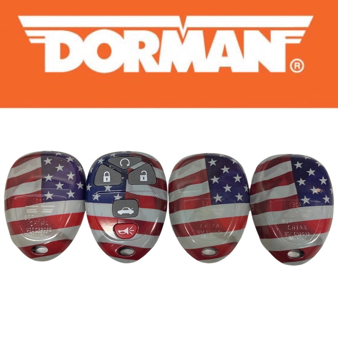 DORMAN 13636US - GM- 5-Button Keyless Remote Case American Flag