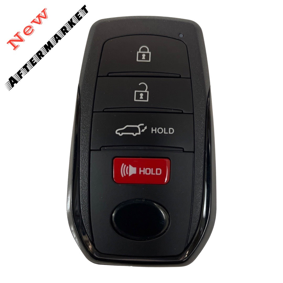 2022-2023 Toyota Corolla Cross / 4-Button Smart Key / PN: 8990H-0A020 / HYQ14FBW (AFTERMARKET)
