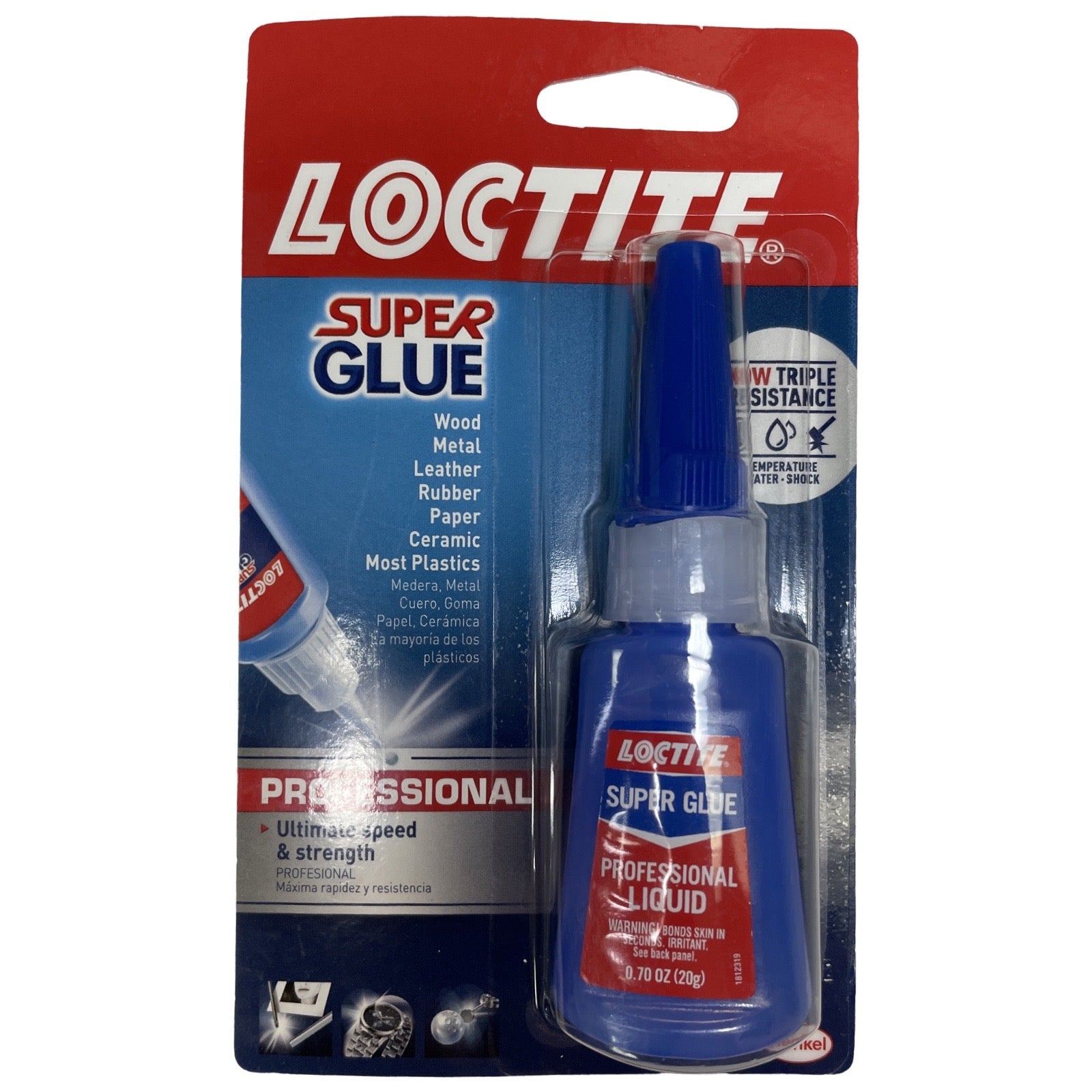 Loctite Super Glue Liquid Professional Clear 20 g Bottle