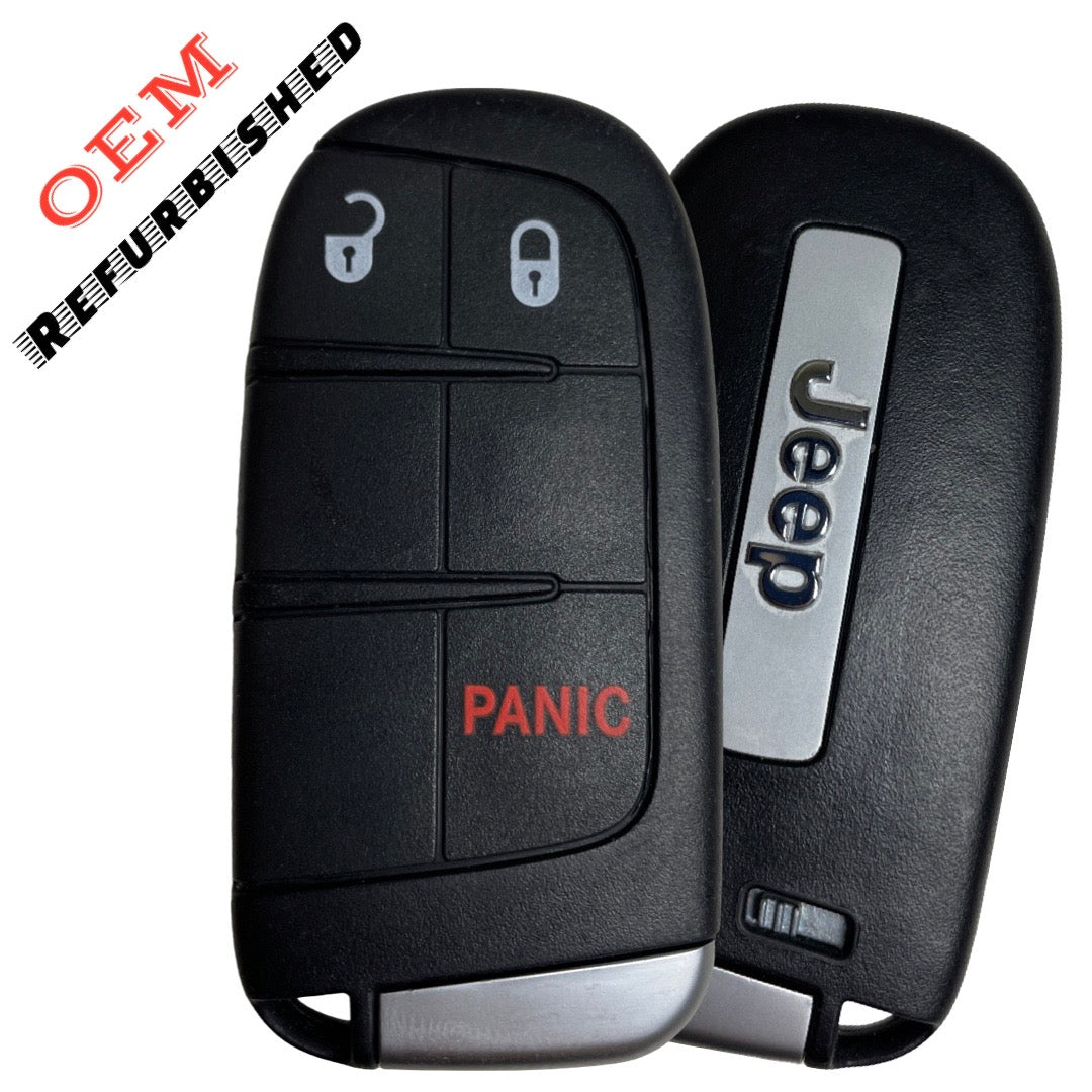 2014-2021 Jeep Grand Cherokee / 3-Button Smart Key / PN: 68143502AB / M3N40821302 (OEM Refurb)