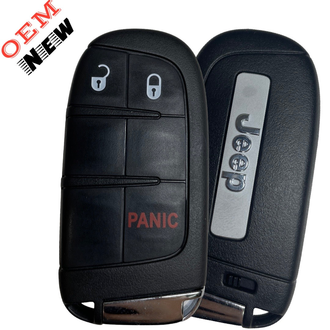 2017-2024 Jeep Compass / 3-Button Smart Key / PN: 68250335AB / M3N-40821302 (OEM NEW)