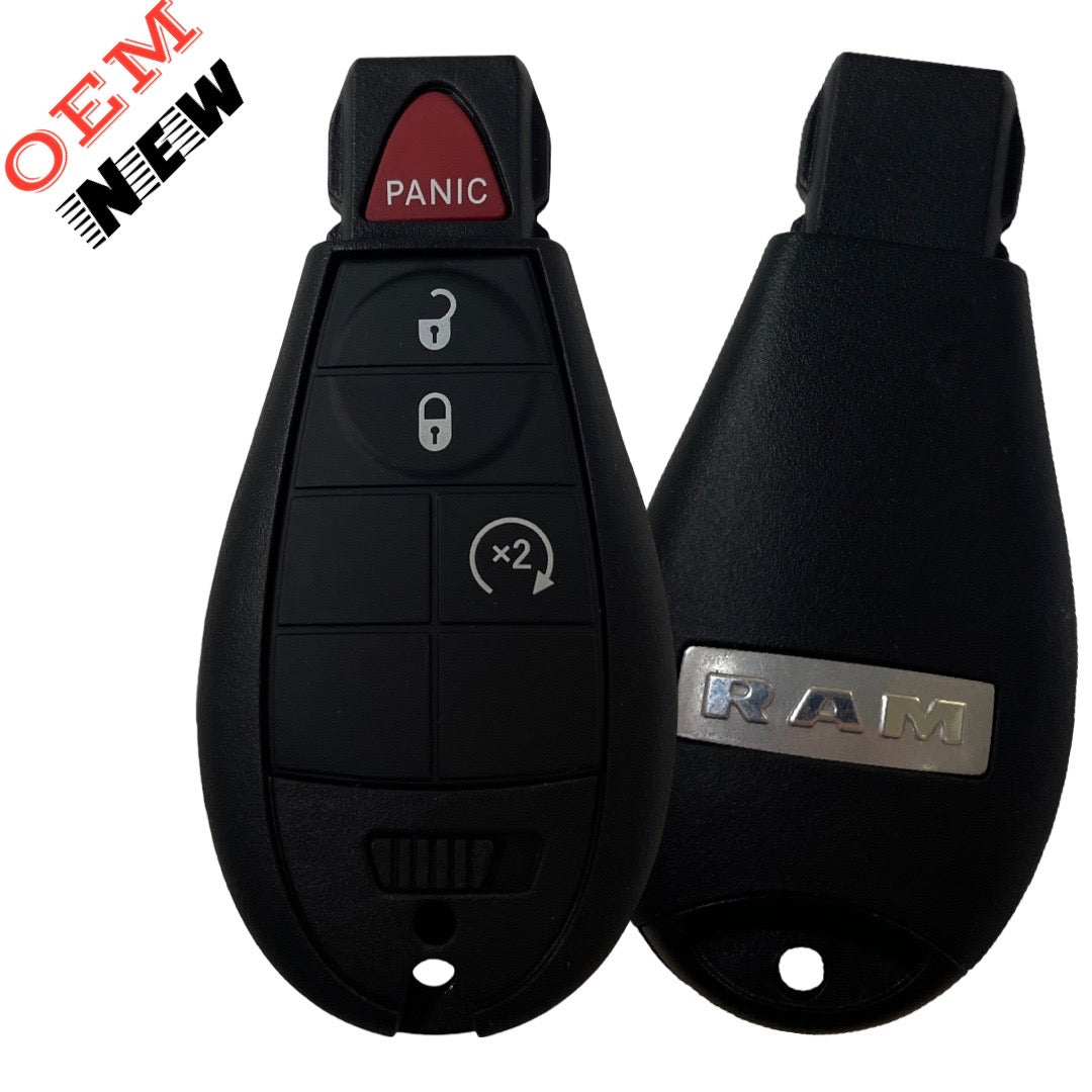 2013-2018 Dodge Ram / 4-Button Fobik / PN: 56046955AG / GQ4-53T (NEW OEM)