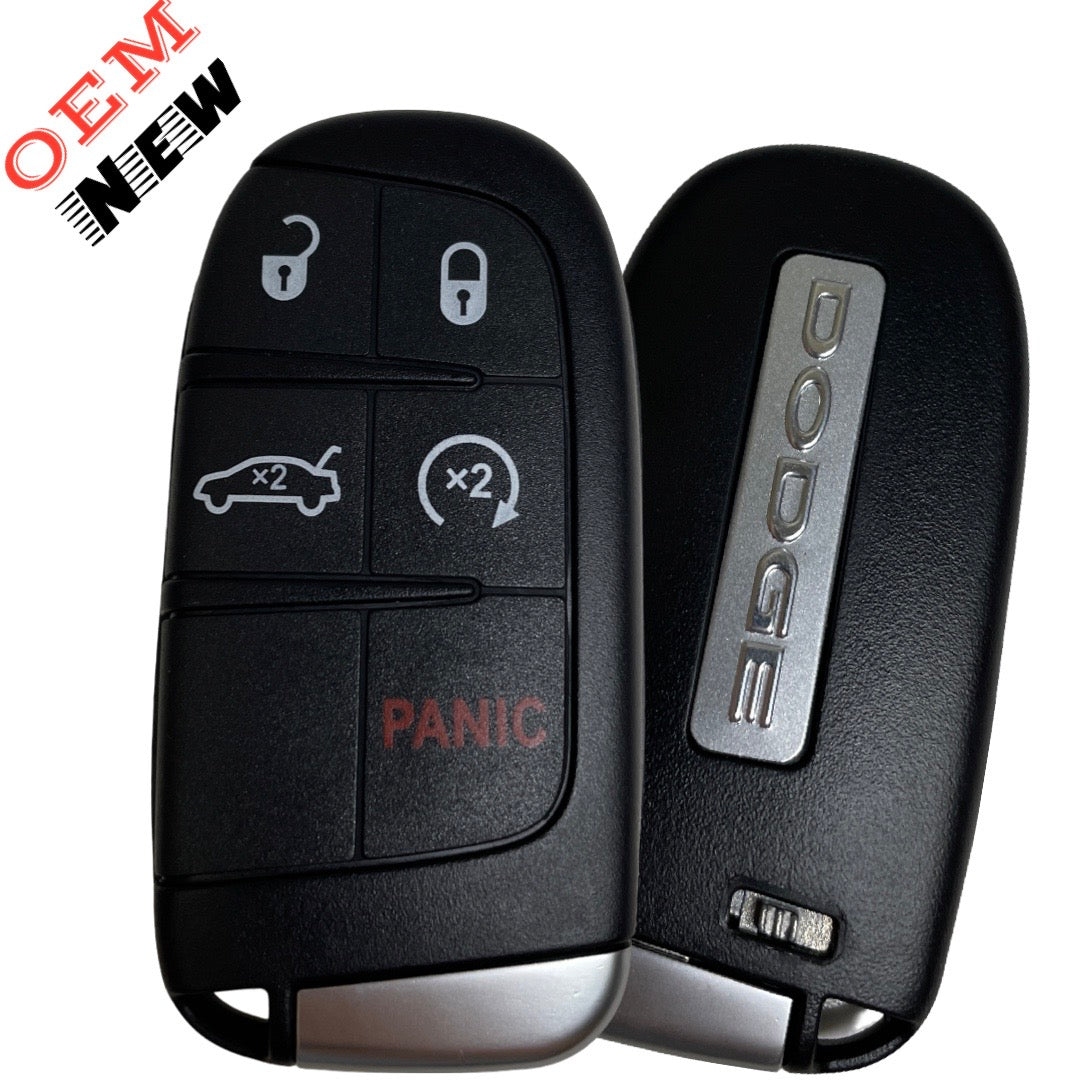 2019-2023 Dodge Challenger / Charger / 5-Button Smart Key / PN: 68394195 AA / M3M40821302 (OEM NEW)