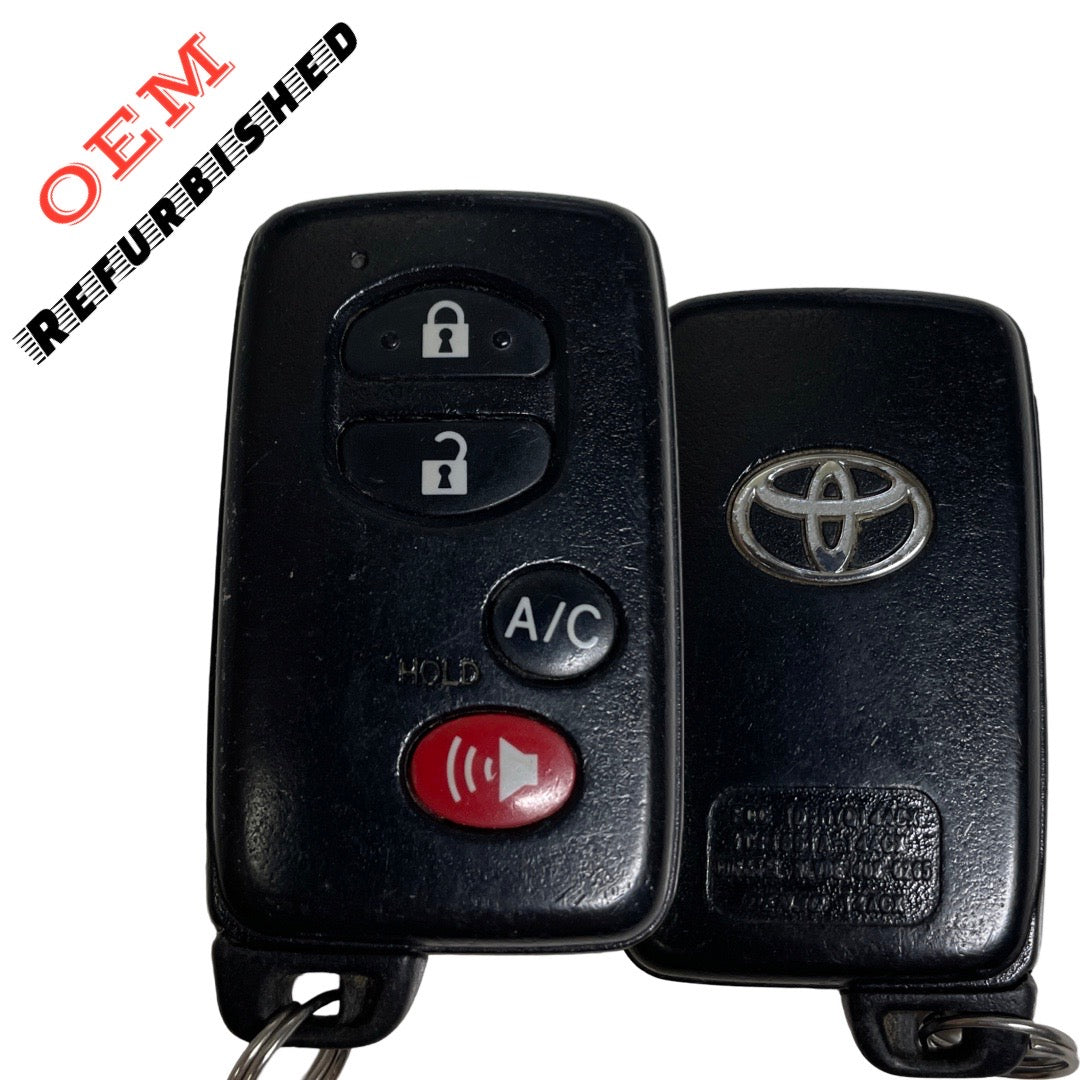 2010-2015 Toyota Prius / 4-Button Smart Key / PN: 89904-47150 / HYQ14ACX-5290 (OEM Refurb)