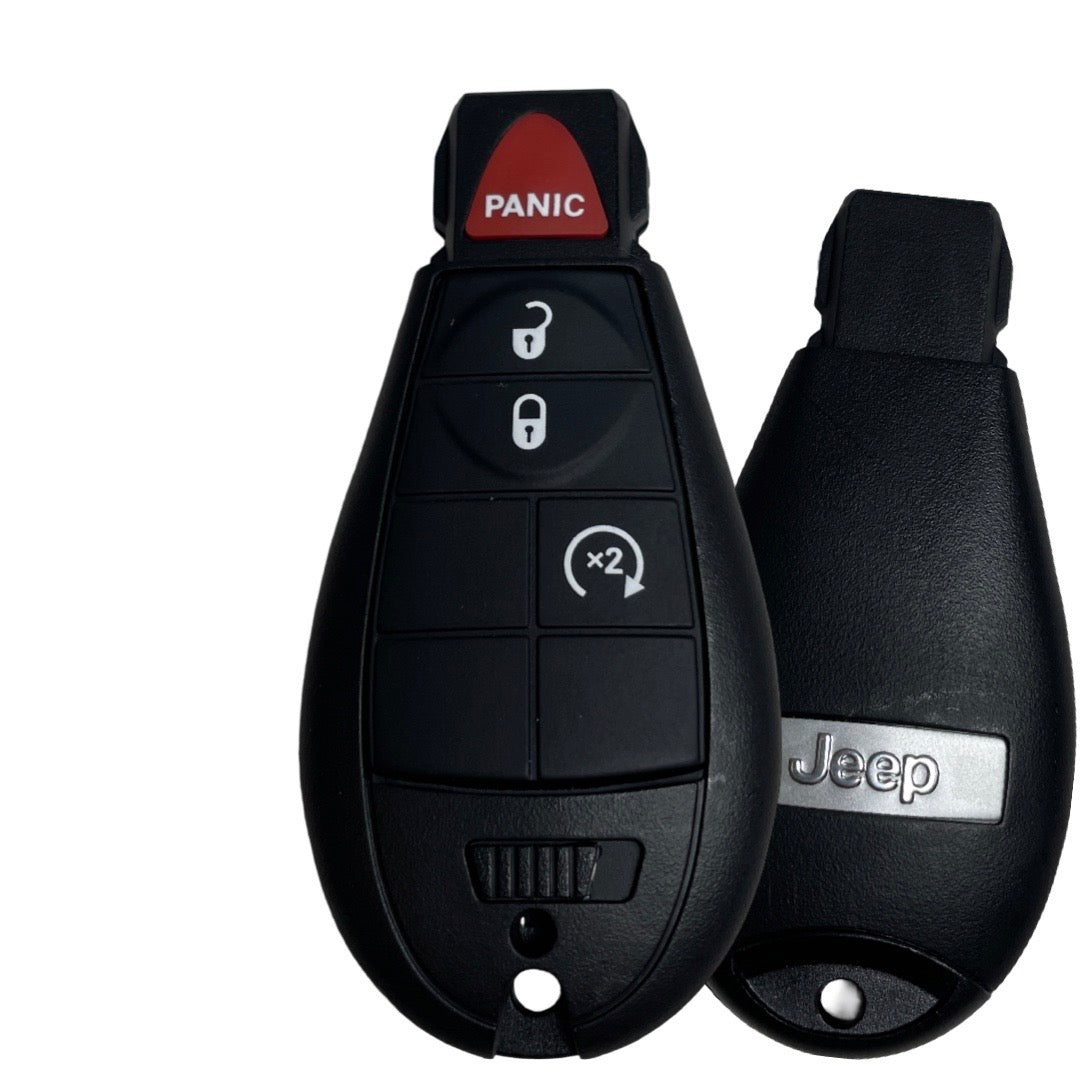 2014-2020 Jeep Cherokee / 4-Button Fobik / GQ4-53T (OEM REFURBISHED)