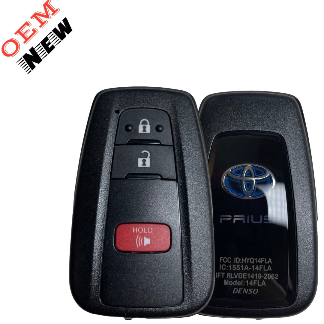2021-2022 Toyota Prius  3-Button Smart Key  PN 89904-47710  HYQ14FLA (OEM NEW)