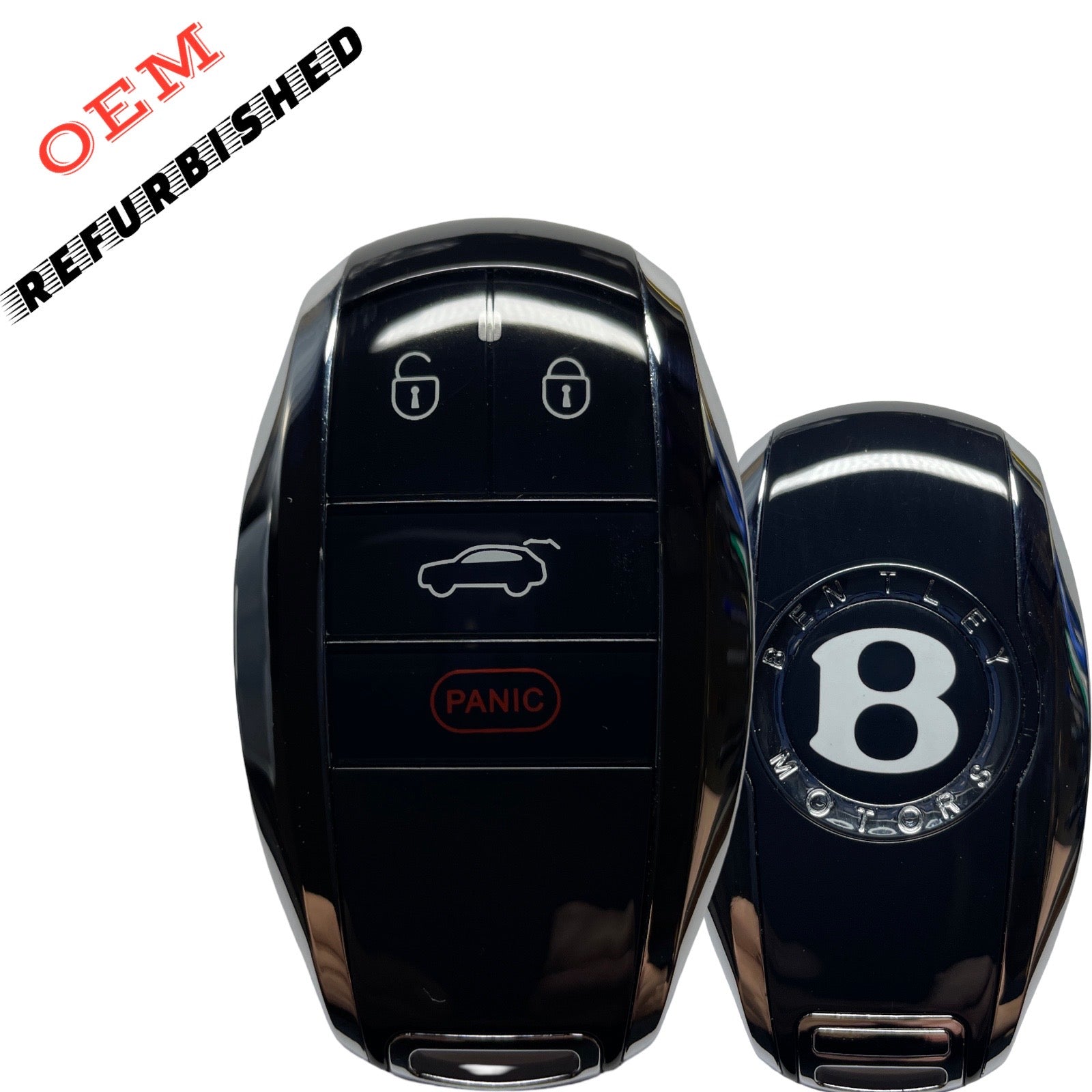 2017-2021 Bentley Bentayga 4 Button Smart Key Fob Fcc:2AHMV-YK1 (OEM REFURBISHED)