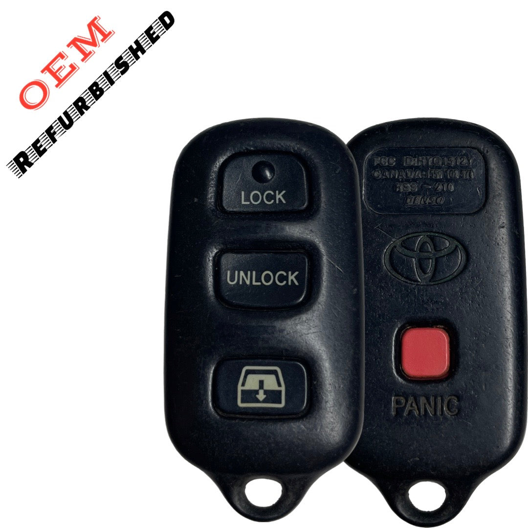 1998-2009 Toyota 4Runner Sequoia / 4-Button Keyless Entry Remote / PN: 89742-35020 / HYQ1512Y (OEM Refurb)