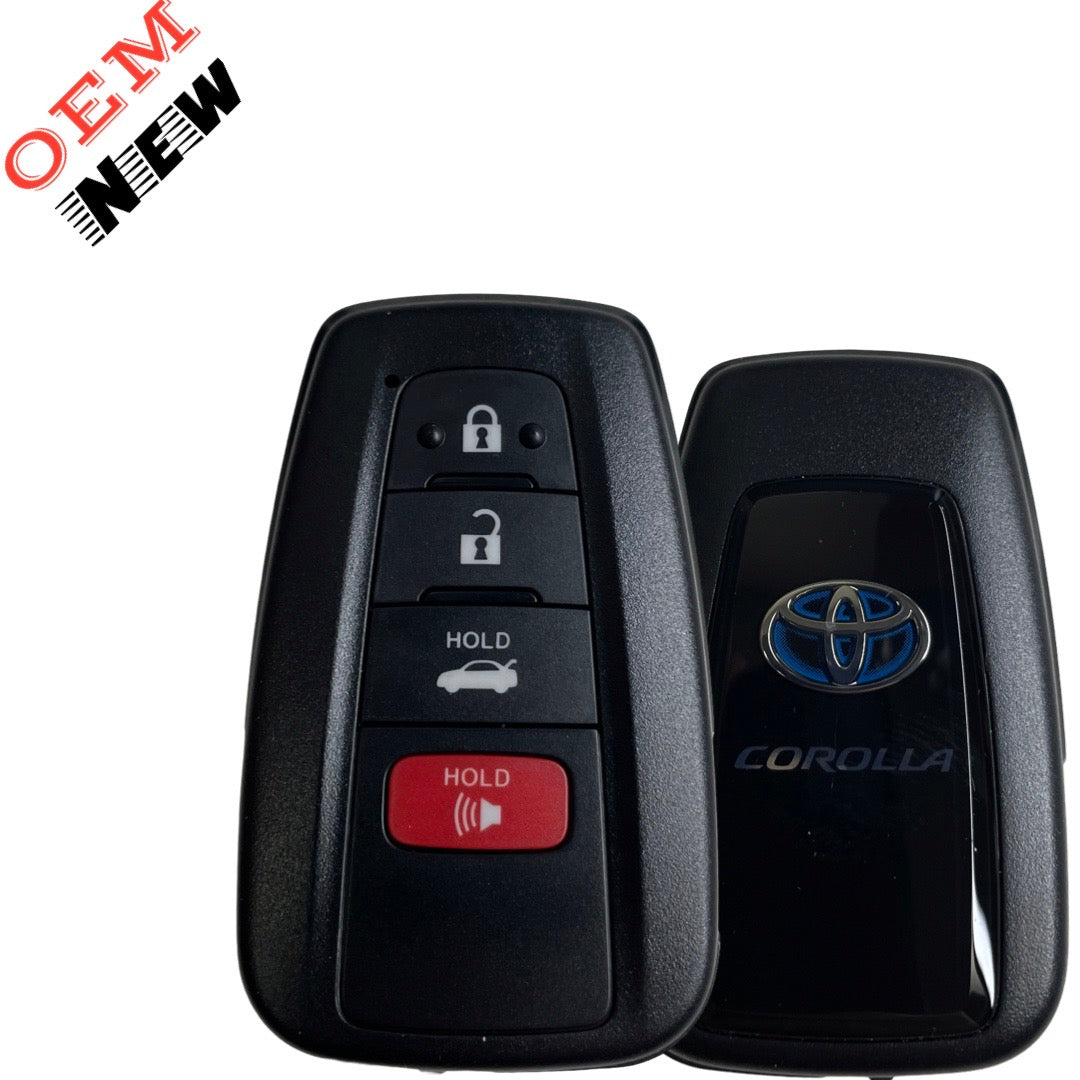 2019-2023 Toyota Corolla / 4-Button Smart Key / PN: 8990H-12040 / HYQ14FBN (OEM NEW)