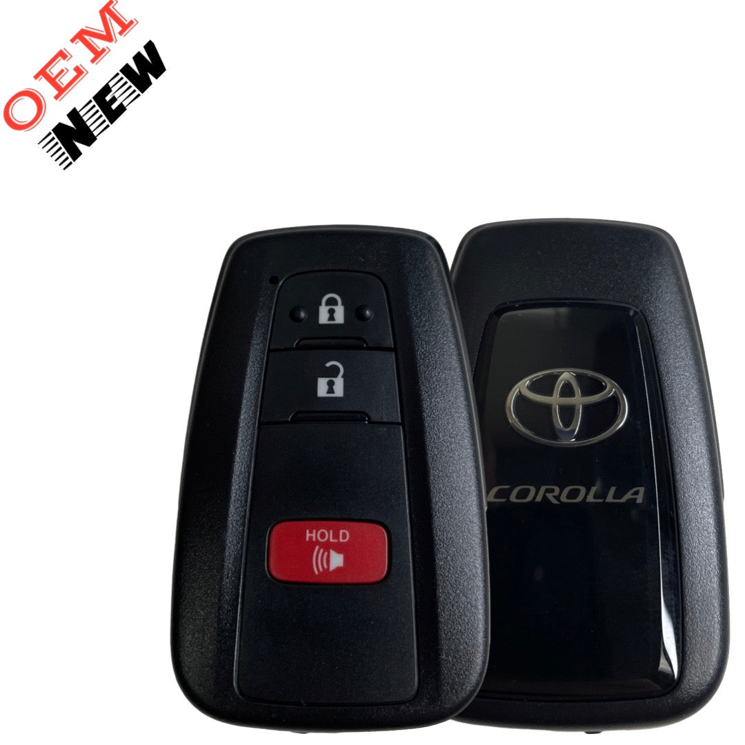 2019-2023 Toyota Corolla Hatchback / 3-Button Smart Key / PN: 8990H-12180 / HYQ14FBN (OEM NEW)