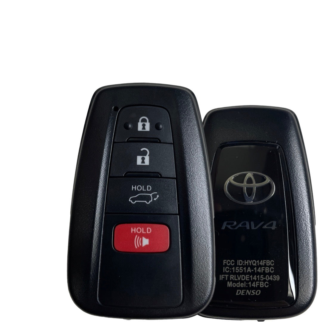 2019-2023 Toyota RAV4 / 4-Button Smart Key / PN: 8990H-0R030 / HYQ14FBC-0351 (OEM NEW)