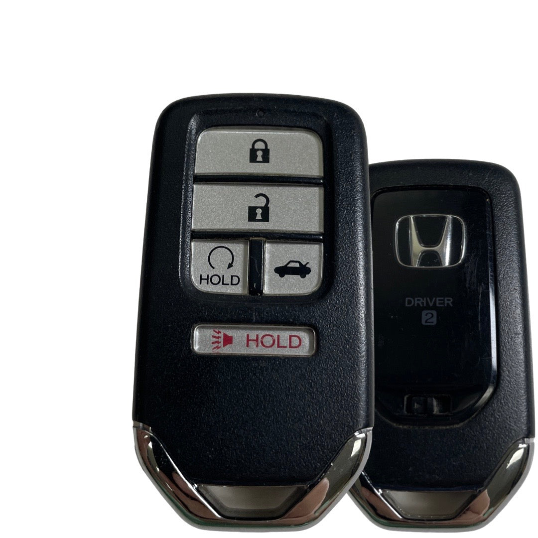 2016-2017 Honda Accord / 5-Button Smart Key / PN: 72147-T2G-A51 / ACJ932HK1310A (Driver 2) (OEM REFURBISHED)